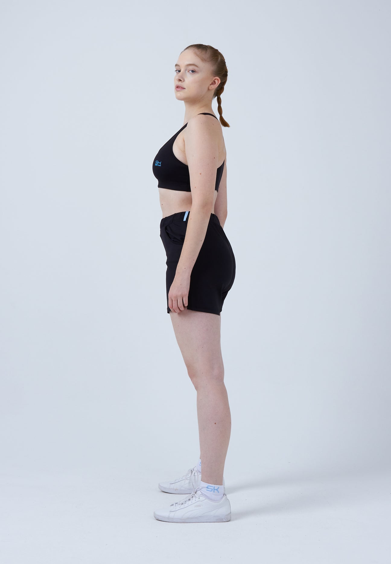 Mädchen & Damen und Gender Tennis Bermuda Shorts, schwarz von SPORTKIND